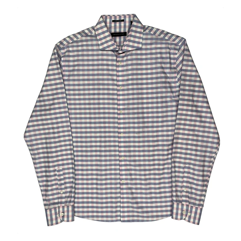 Tommy Hilfiger Slim Fit Shirt - XL Multicoloured Cotton