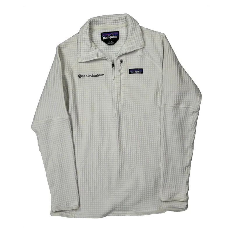 Patagonia Fleece - Large White Polyester