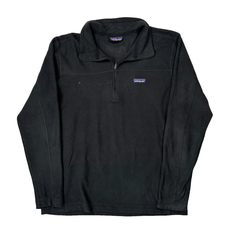 Patagonia Fleece - Large Black Polyester