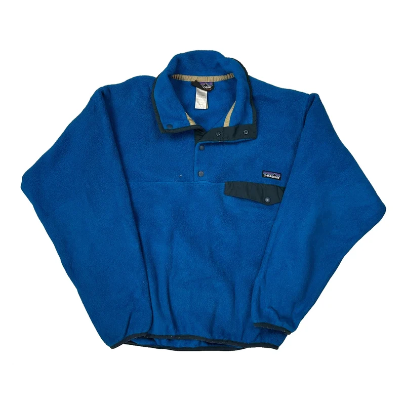 Patagonia Synchilla Fleece - Small Blue Polyester