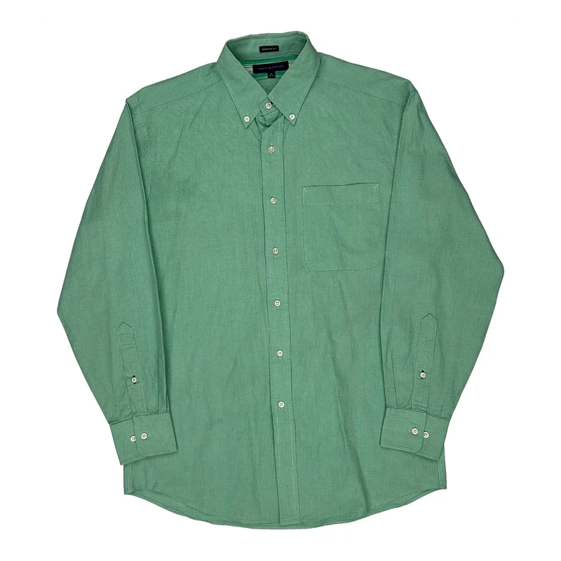 Tommy Hilfiger Shirt - Medium Green Cotton