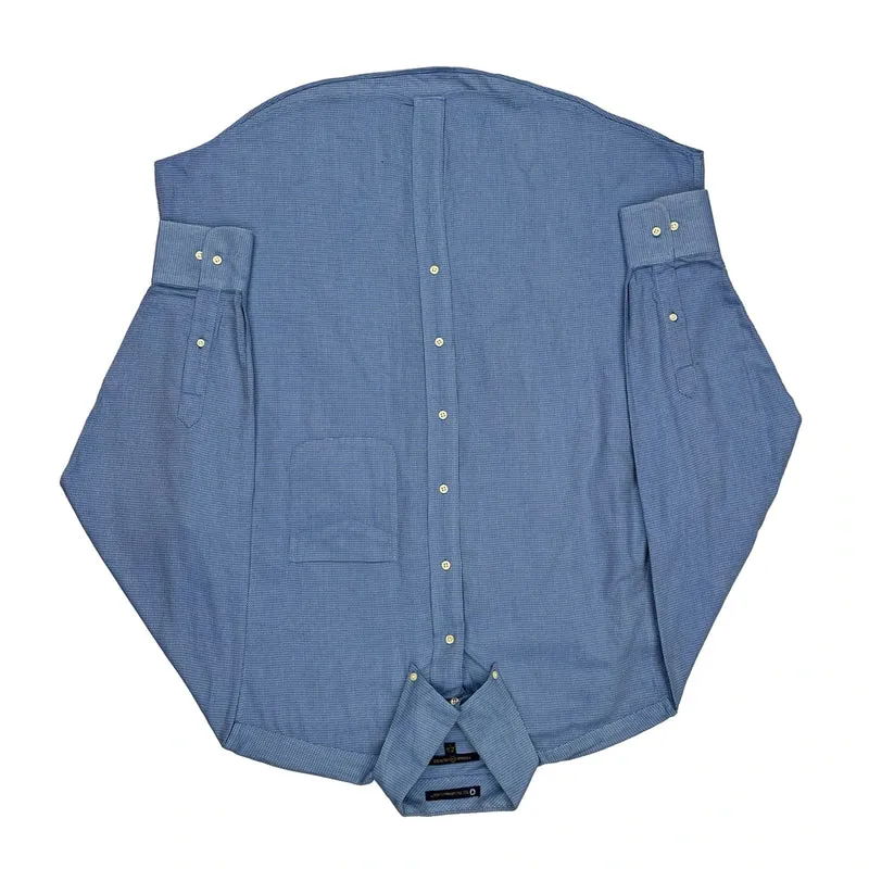 Tommy Hilfiger Shirt - Large Blue Cotton