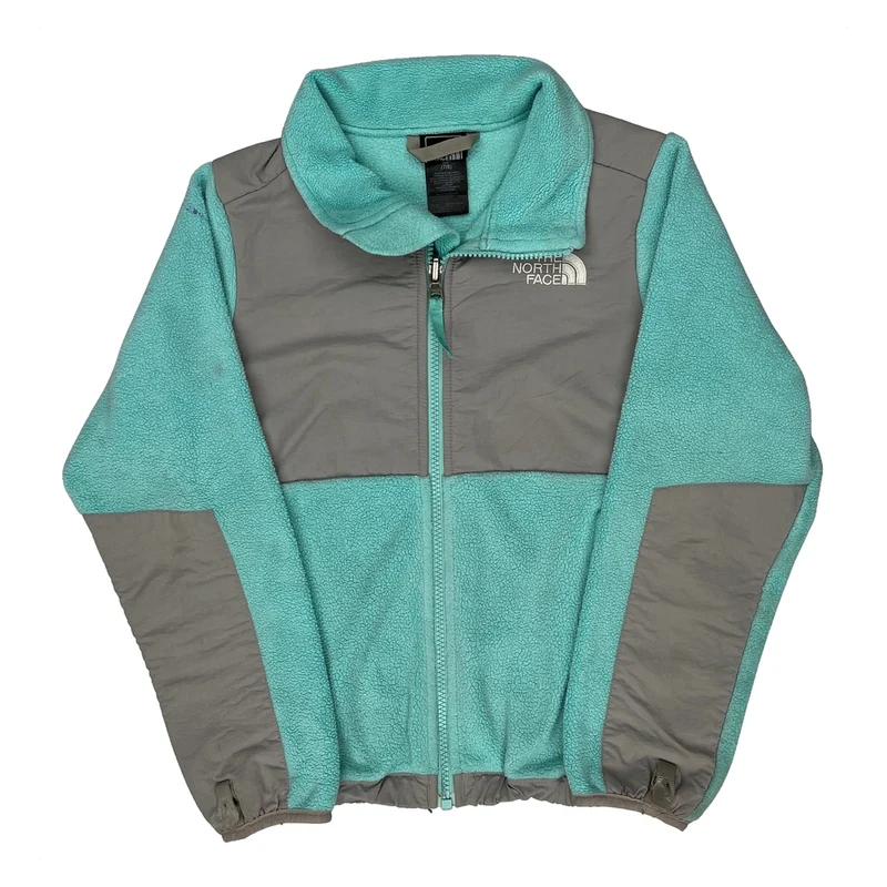 Age 7-8 The North Face Fleece Jacket - Medium Blue Polyester