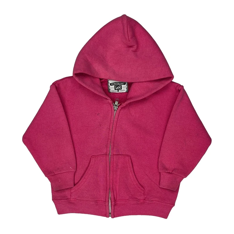 Age 3 Lee Hoodie - XS Pink Cotton