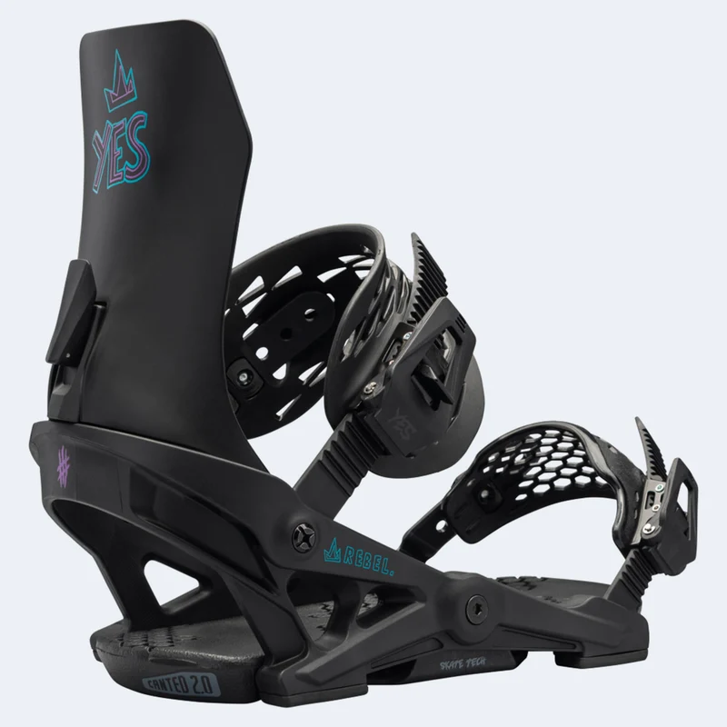 2025 YES Rebel Women's Snowboard Bindings