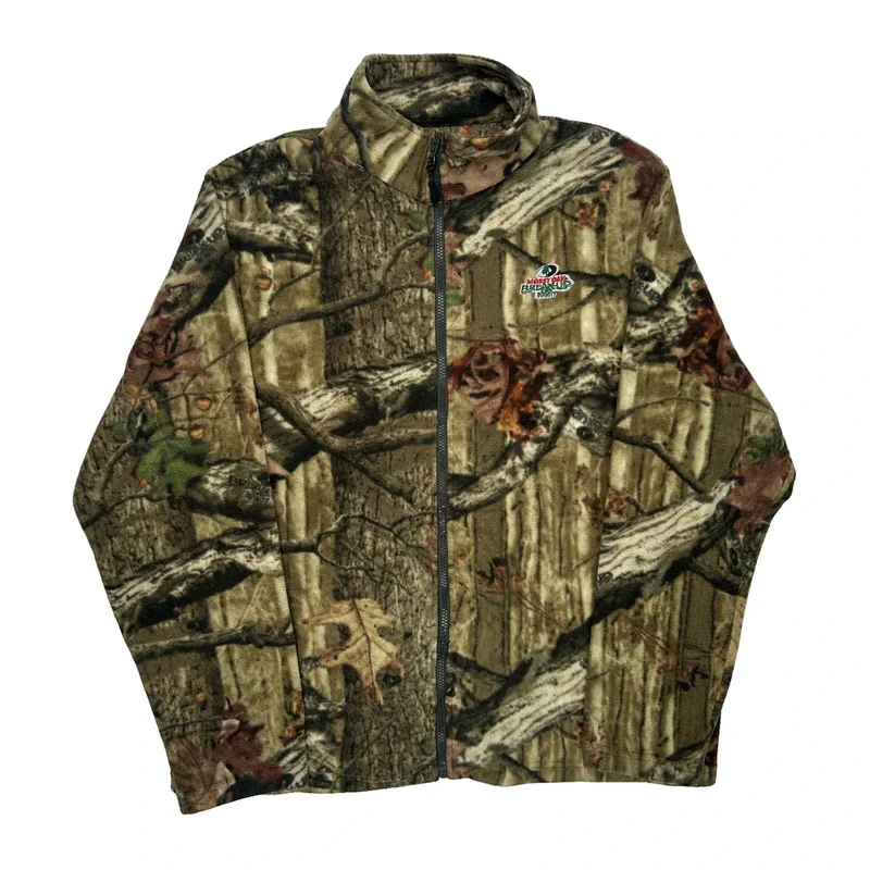 Mossy Oak Fleece - XL Camo Polyester