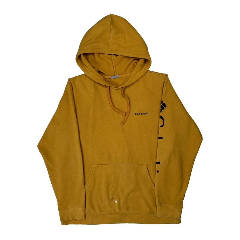 Columbia Hoodie - Medium Yellow Cotton