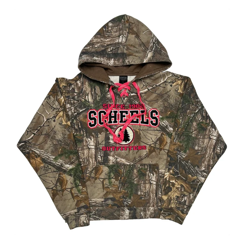 Signature Hoodie - Large Camo Cotton
