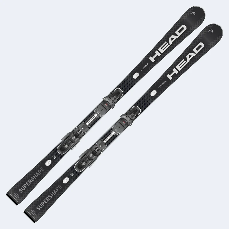 2026 Head Supershape e-Original Demo Skis W/ Pro 13 Demo Bindings
