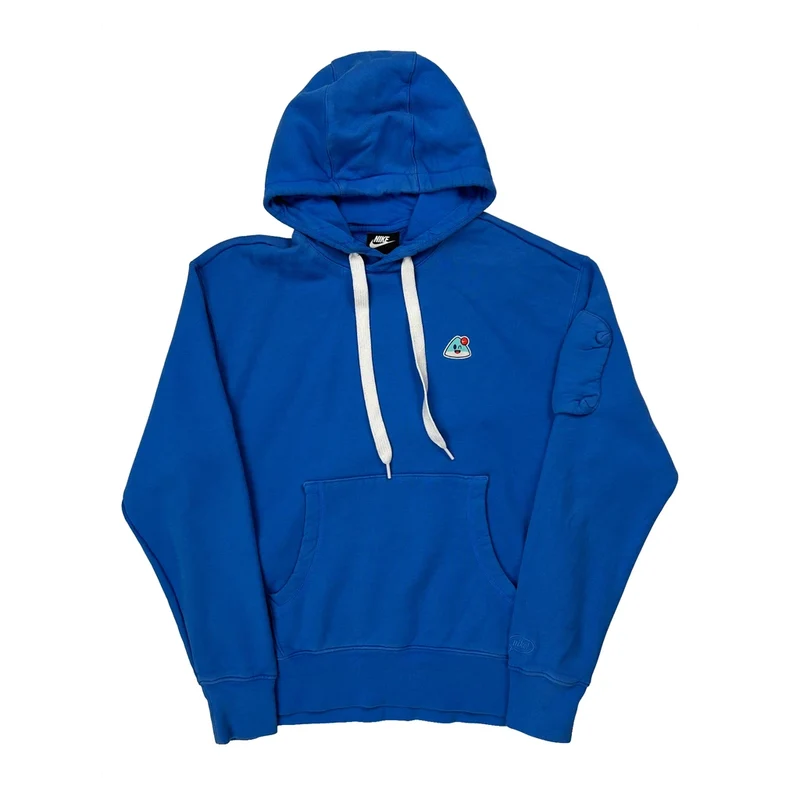 Nike Hoodie - Medium Blue Cotton