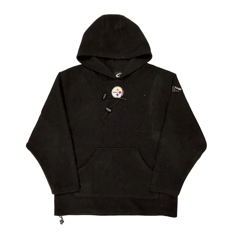 Steelers Giii Fleece - XL Black Polyester