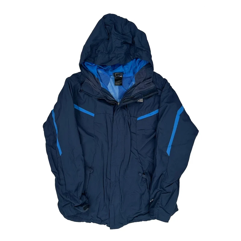 Age 18-20 The North Face Ski Jacket - XL Blue Polyester