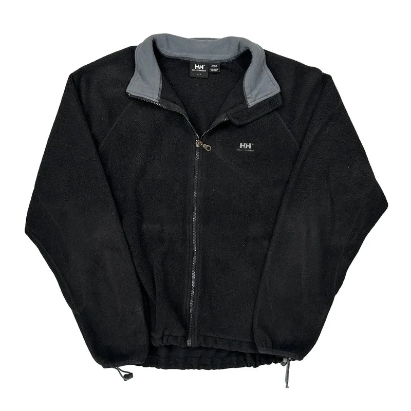 Helly Hansen Fleece Jacket - Large Black Polyester