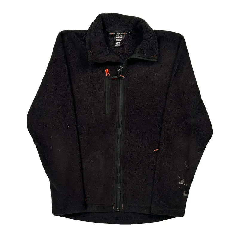 Helly Hansen Fleece Jacket - Small Black Polyester
