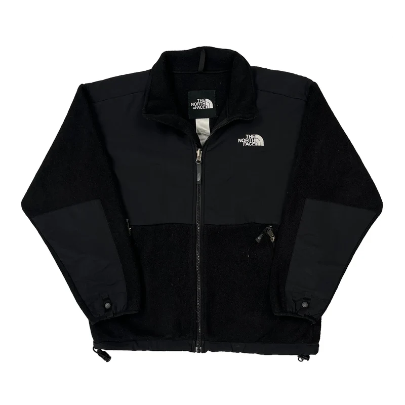 Youth The North Face Denali Fleece Jacket - Large Black Polyester