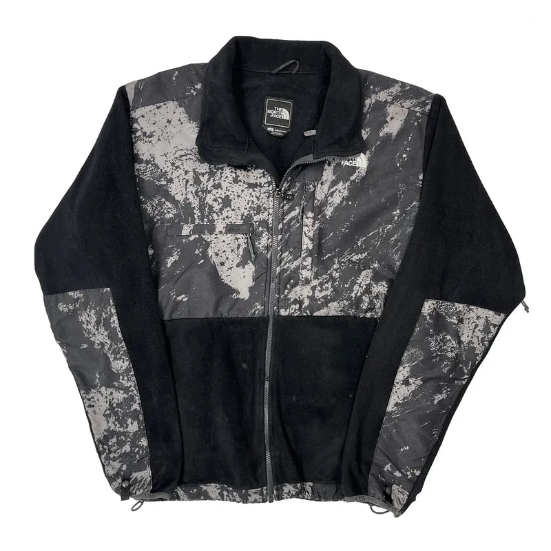 The North Face Denali Camo Fleece Jacket - Large Black Polyester