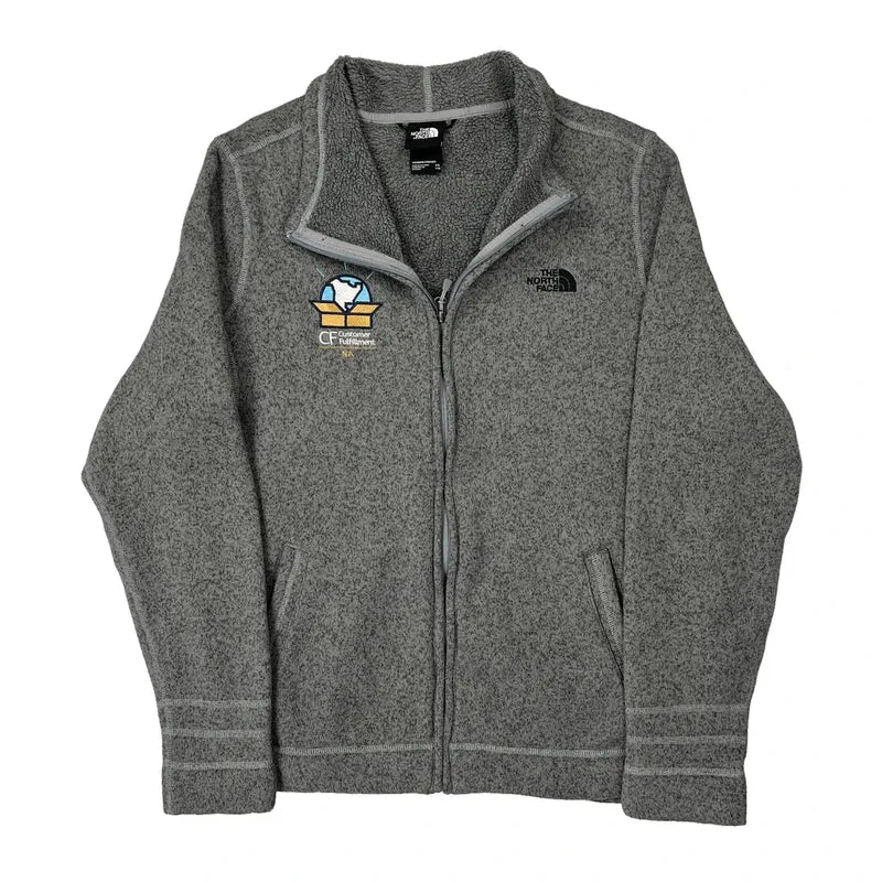 The North Face Fleece Jacket - 2XL Grey Polyester