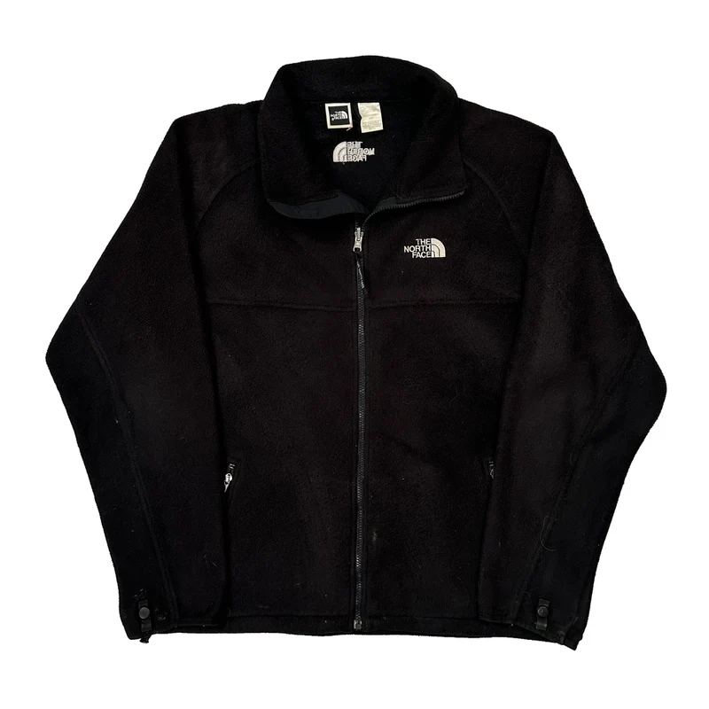 The North Face Fleece Jacket - Large Black Polyester