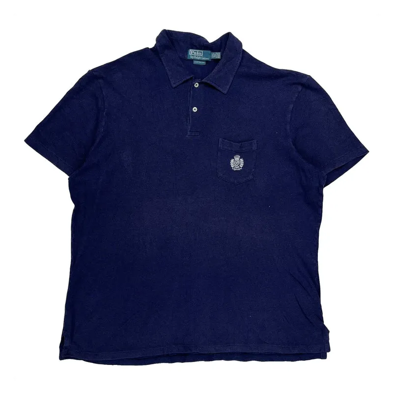 Polo By Ralph Lauren Polo Shirt - 2XL Blue Cotton