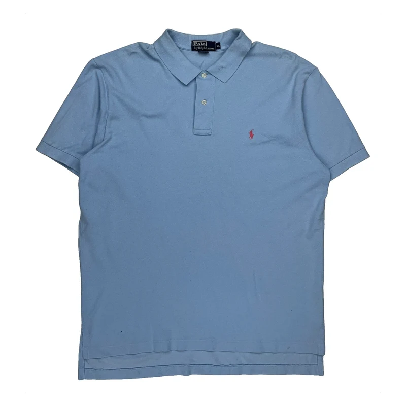 Polo By Ralph Lauren Polo Shirt - XL Blue Cotton