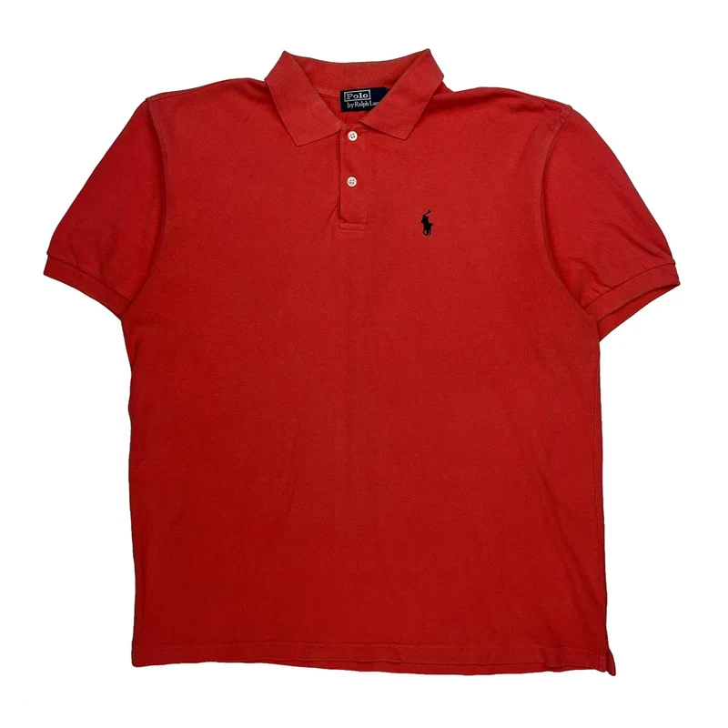 Polo By Ralph Lauren Polo Shirt - XL Red Cotton