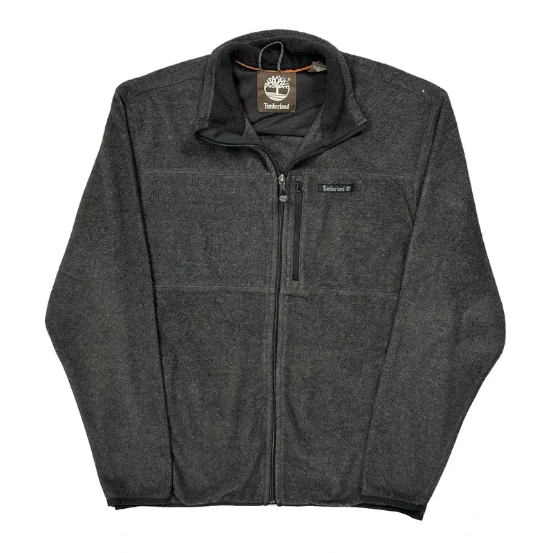 Timberland Fleece Jacket - Medium Grey Polyester