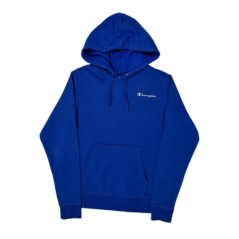 Champion Hoodie - Medium Blue Cotton
