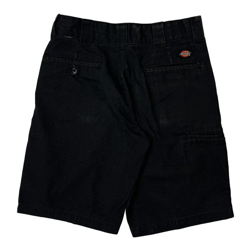 Dickies Shorts - 30W 11L Black Polyester Blend