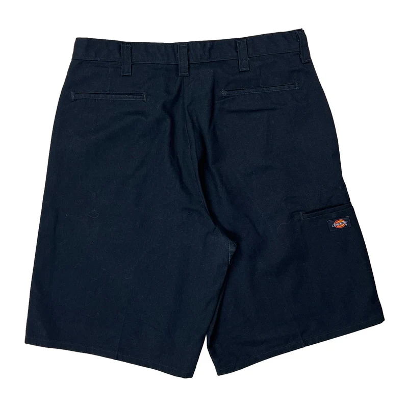 Dickies Shorts - 36W 11L Navy Polyester Blend