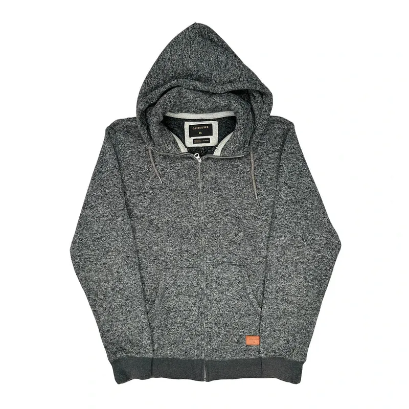 Quiksilver Hoodie - XL Grey Polyester