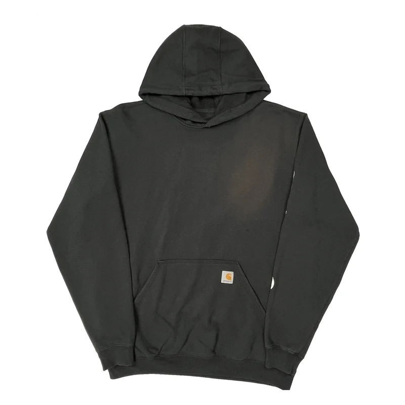Carhartt Tall Hoodie - Large Black Cotton