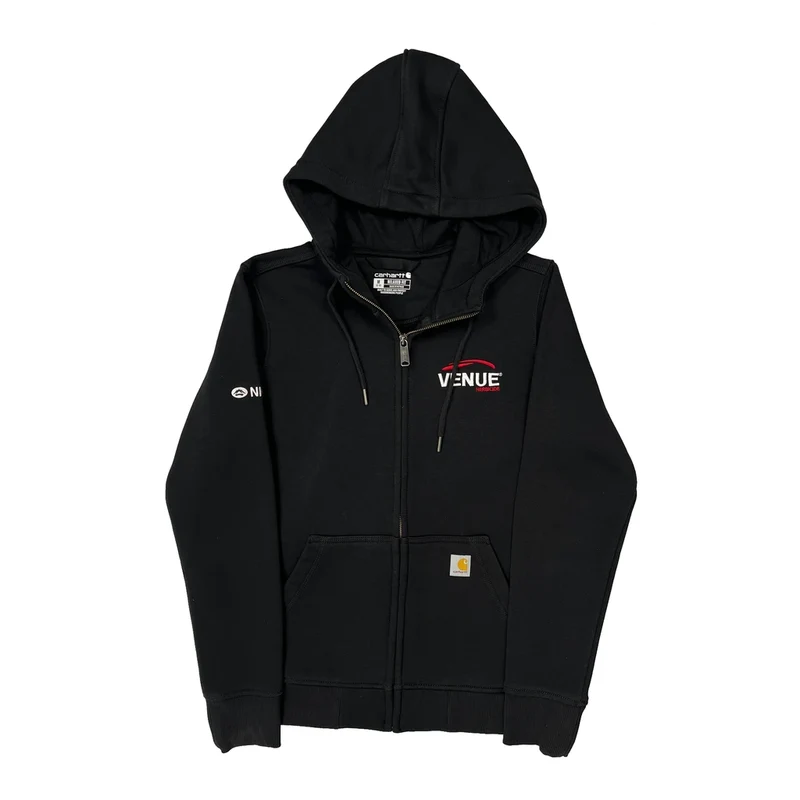 Venue Logo Carhartt Hoodie - Medium Black Cotton