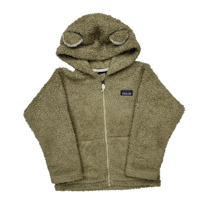 Age 4 Patagonia Fleece - Small Beige Polyester