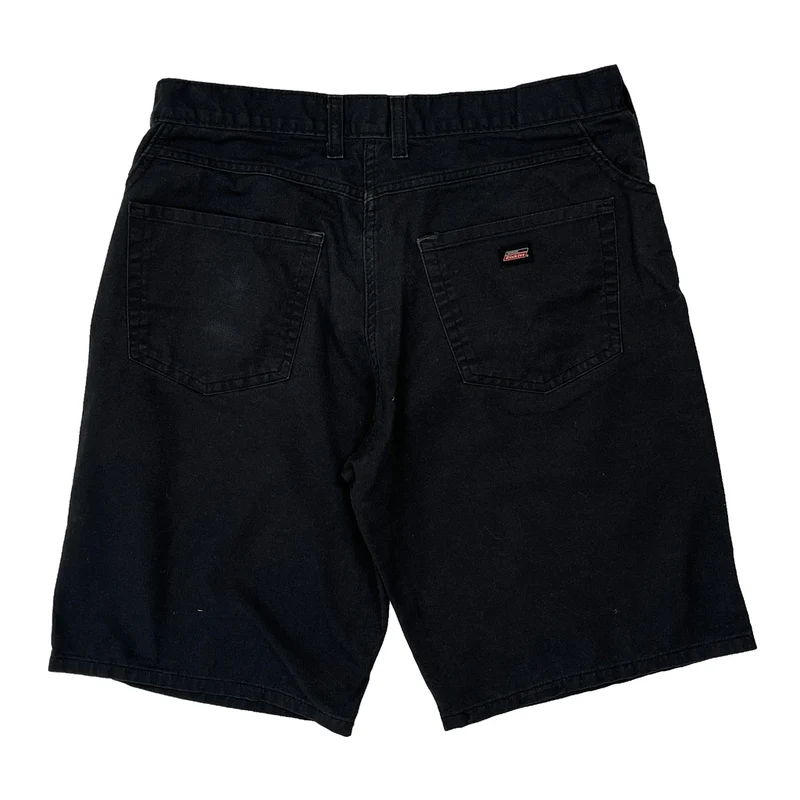 Dickies Shorts - 34W 11L Black Cotton