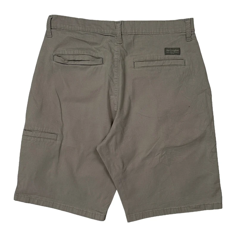 Wrangler Shorts - 31W 10L Grey Cotton