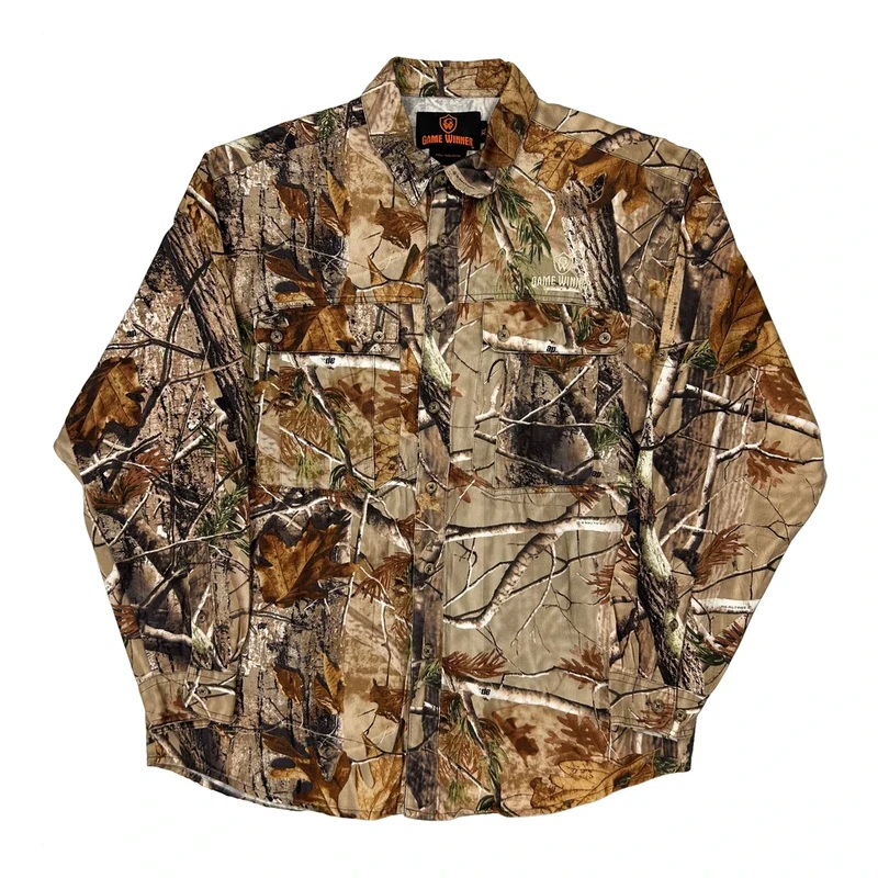 Game Winner Shirt - XL Camo Cotton