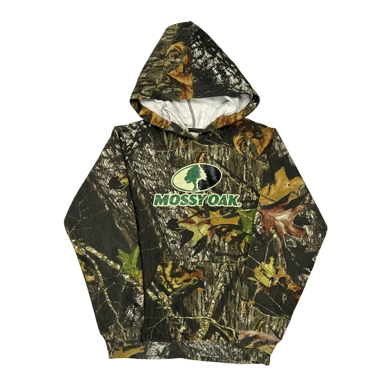 Mossy Oak Russell Outdoors Hoodie - XL Camo Cotton Blend