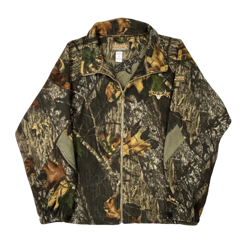 Timber Scentlok Camo Fleece Jacket - XL Camo Polyester