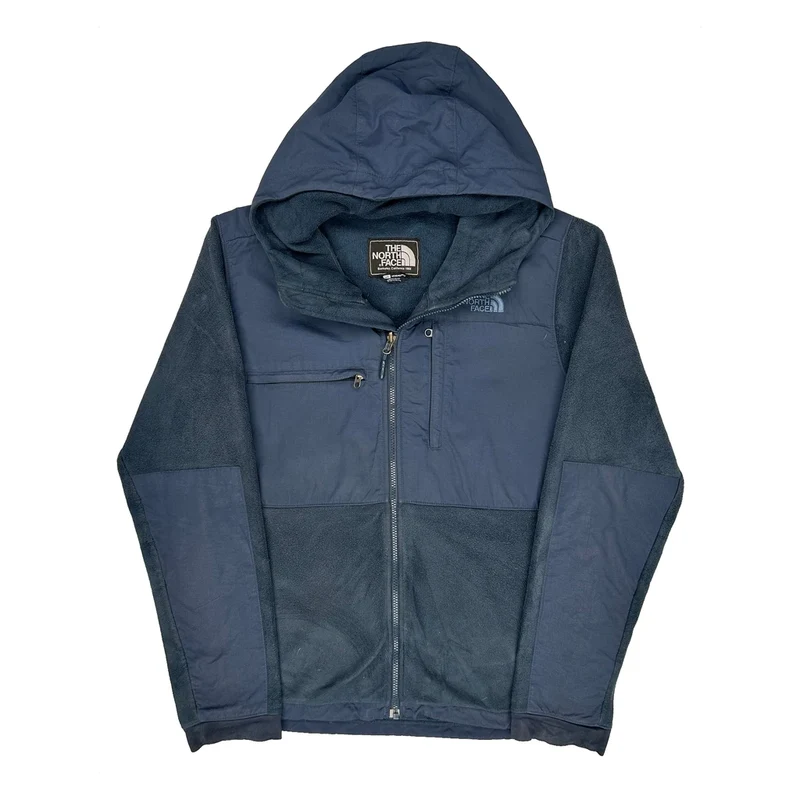The North Face Denali Fleece Jacket - Large Blue Polyester