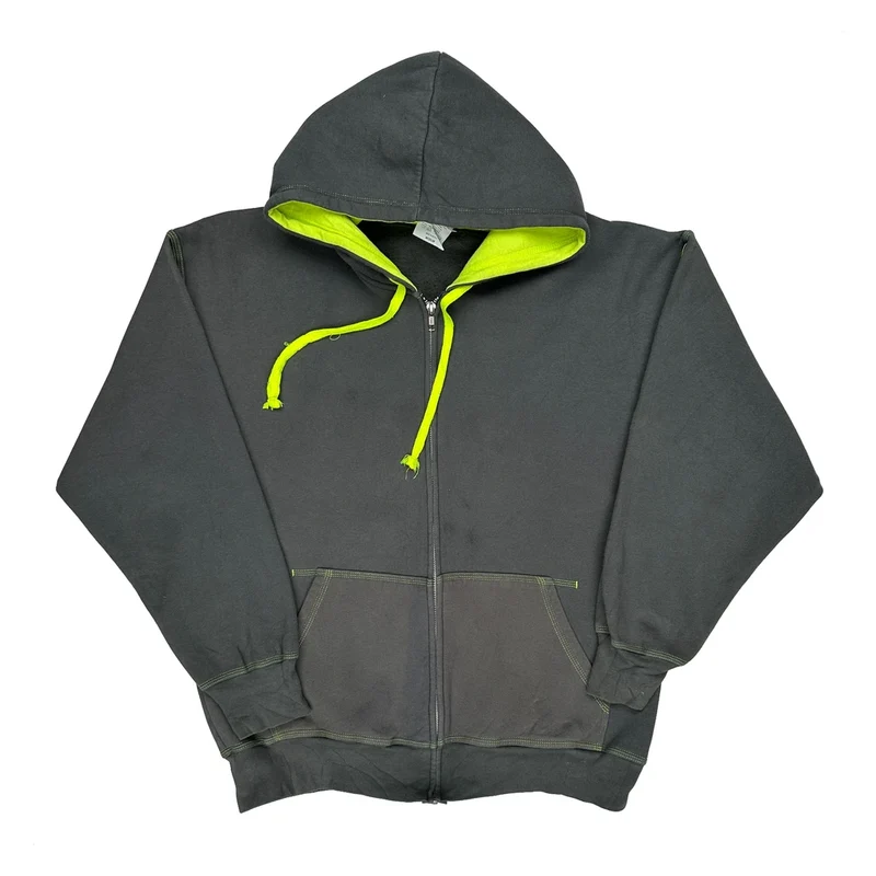Harley Davidson Hoodie - Medium Grey Cotton