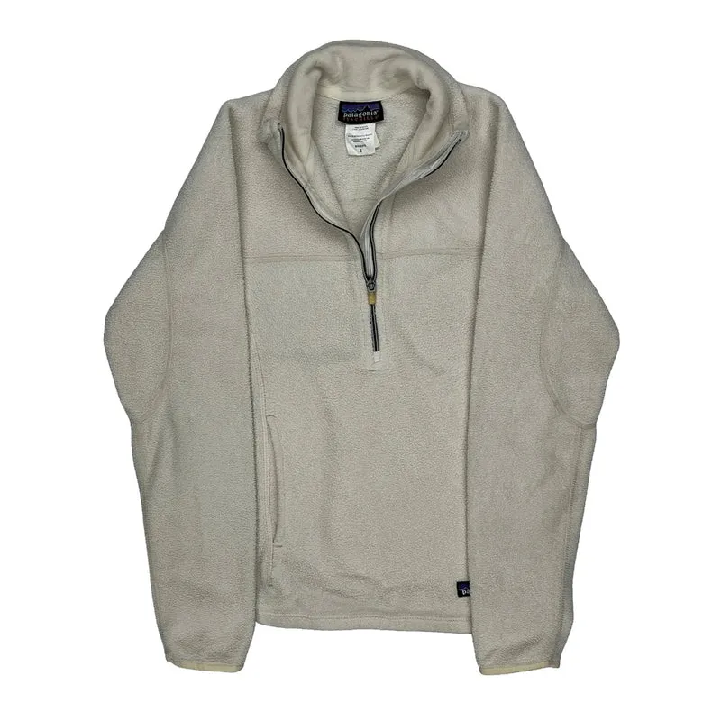 Synchilla Patagonia Fleece - Small Cream Polyester