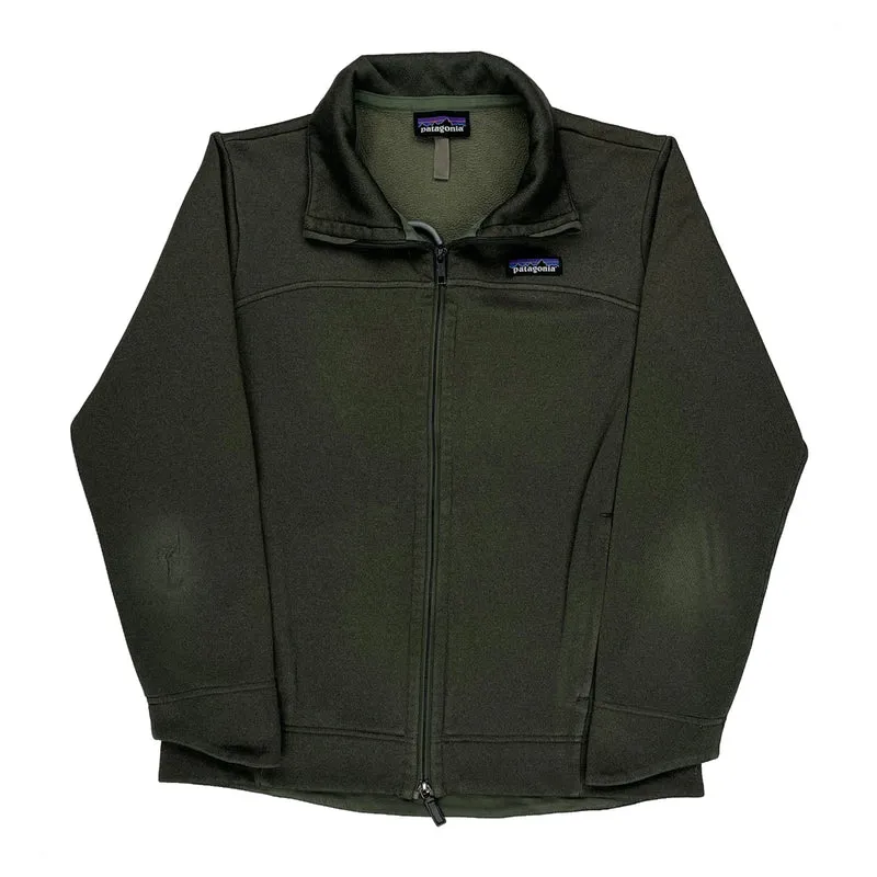 Patagonia Fleece Jacket - Medium Green Polyester