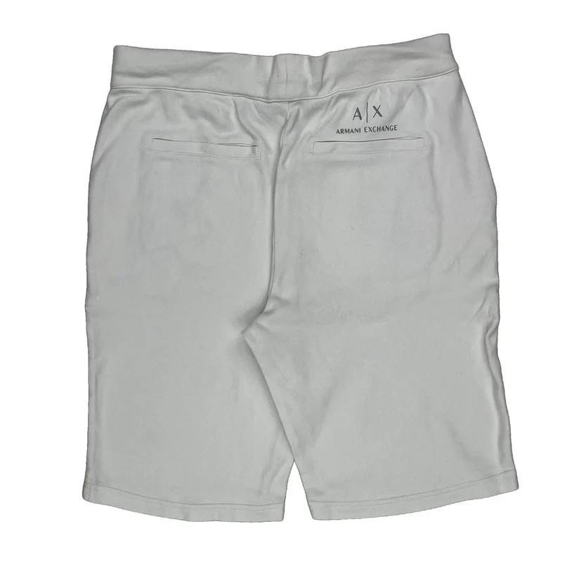 Armani Exchange Shorts - Medium White Cotton