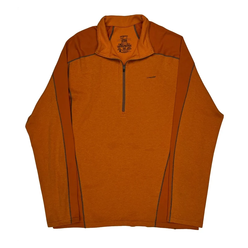 Patagonia Fleece - XL Orange Polyester