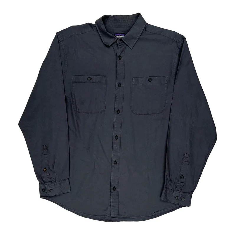 Patagonia Shirt - Large Grey Cotton