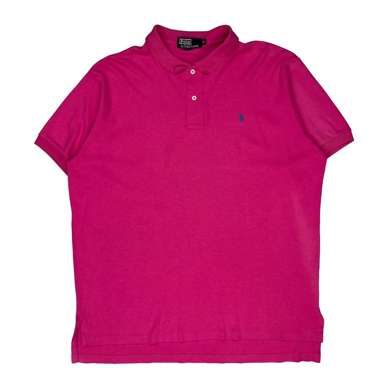 Polo By Ralph Lauren Polo Shirt - XL Pink Cotton