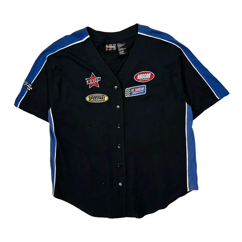 Speedway Nascar Shirt - Small Black Cotton