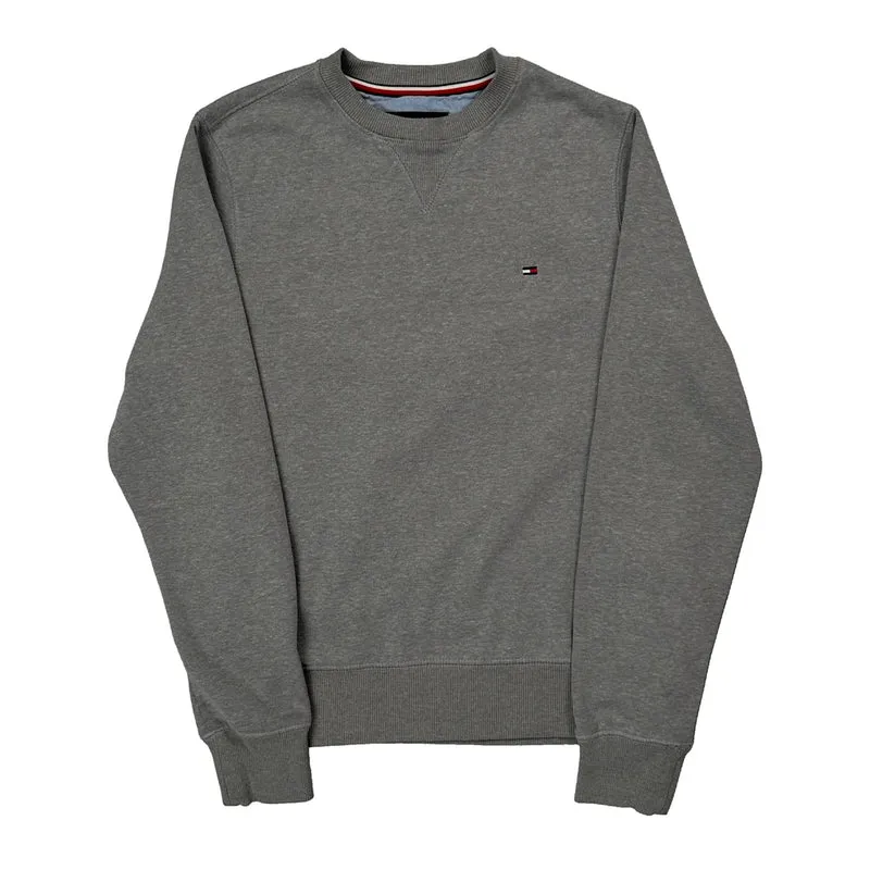 Tommy Hilfiger Sweatshirt - XS Grey Cotton