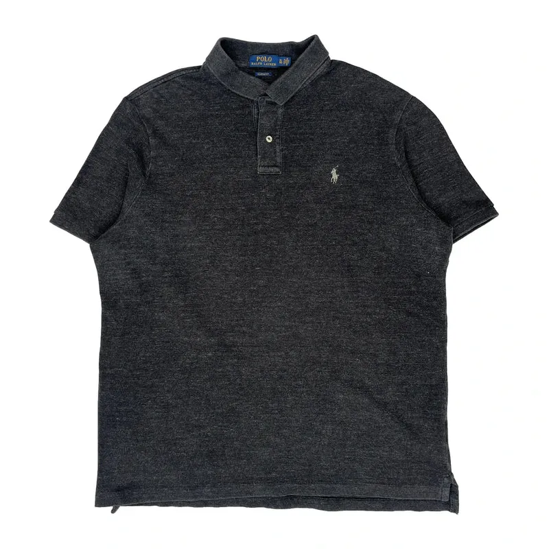 Polo By Ralph Lauren Polo Shirt - XL Grey Cotton