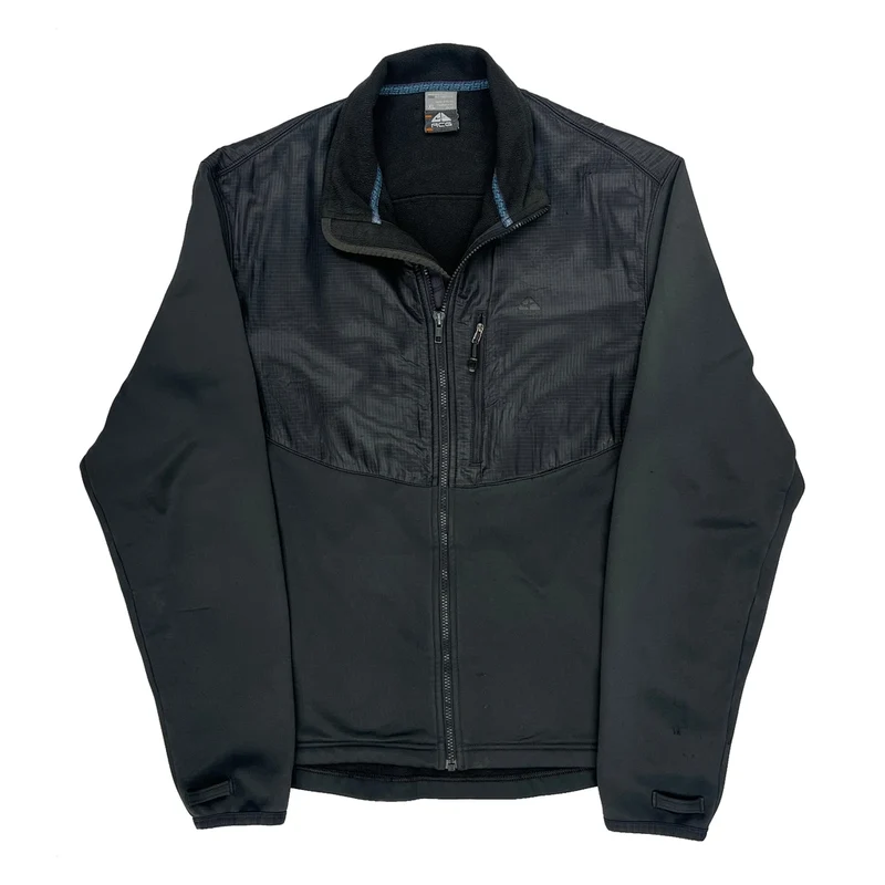 Nike Acg Fleece Jacket - XL Black Polyester